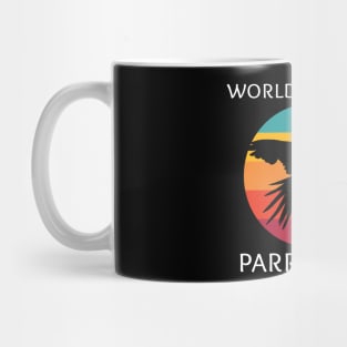 World's Okayest Parrot Dad Mug